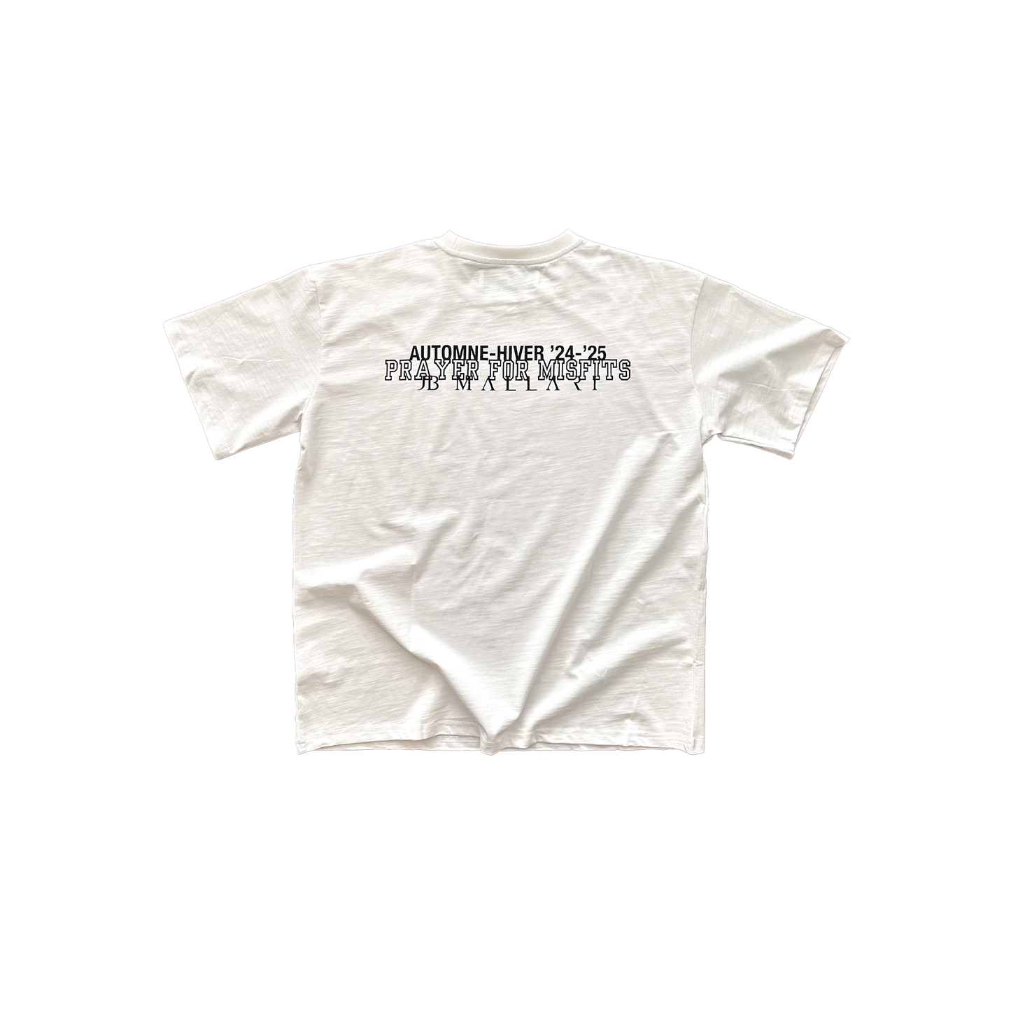 A-H 24-25 SLUB TEE IN WHITE