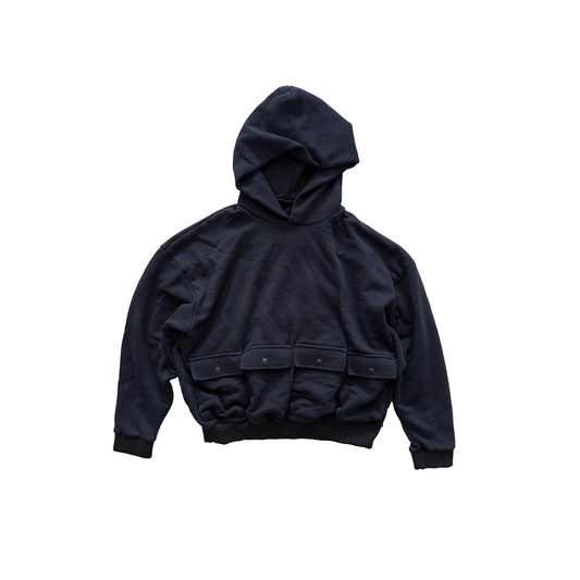 CARGO HOODIE V1 IN VINTAGE BLACK