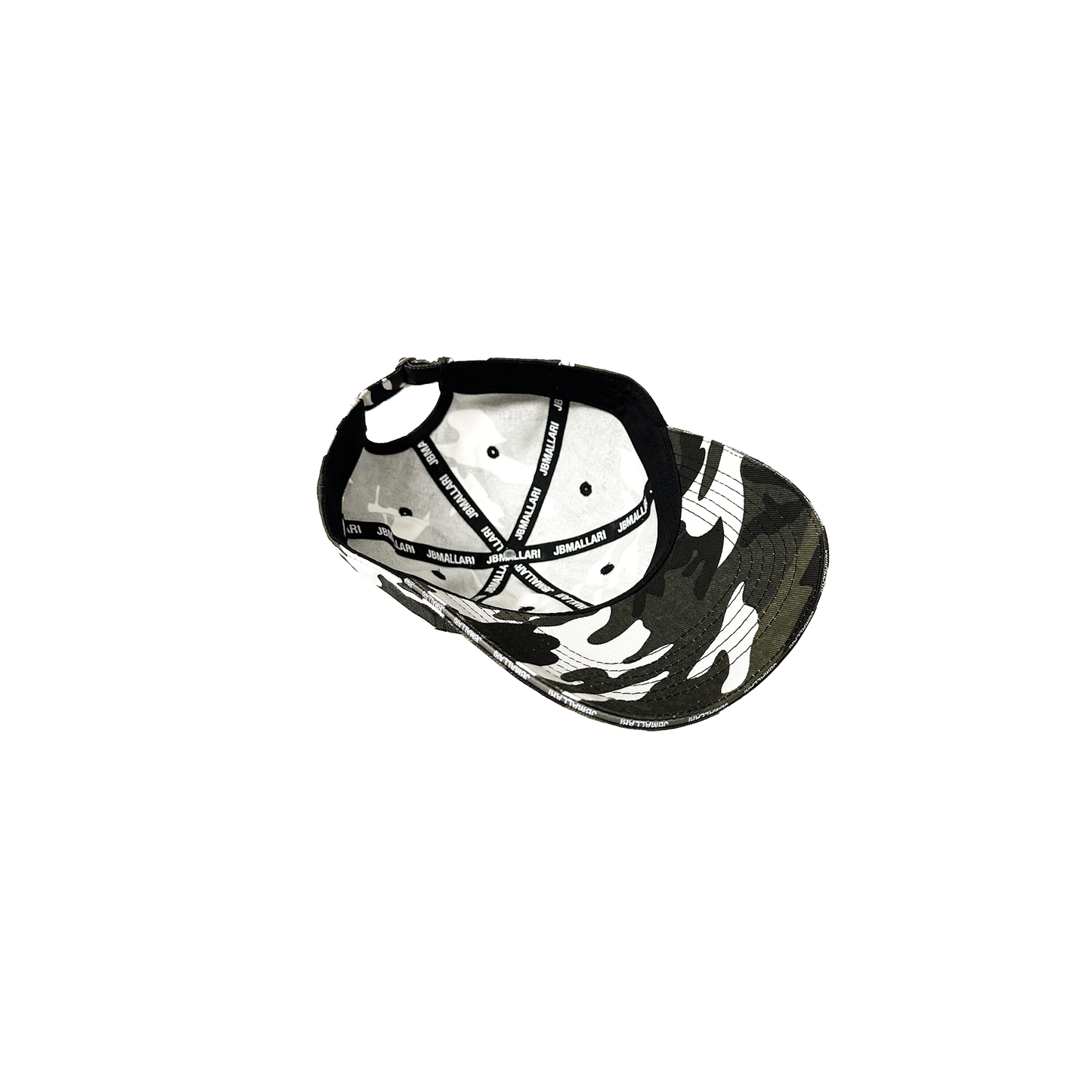 VARSITY CAP IN WHITE/GREEN CAMO