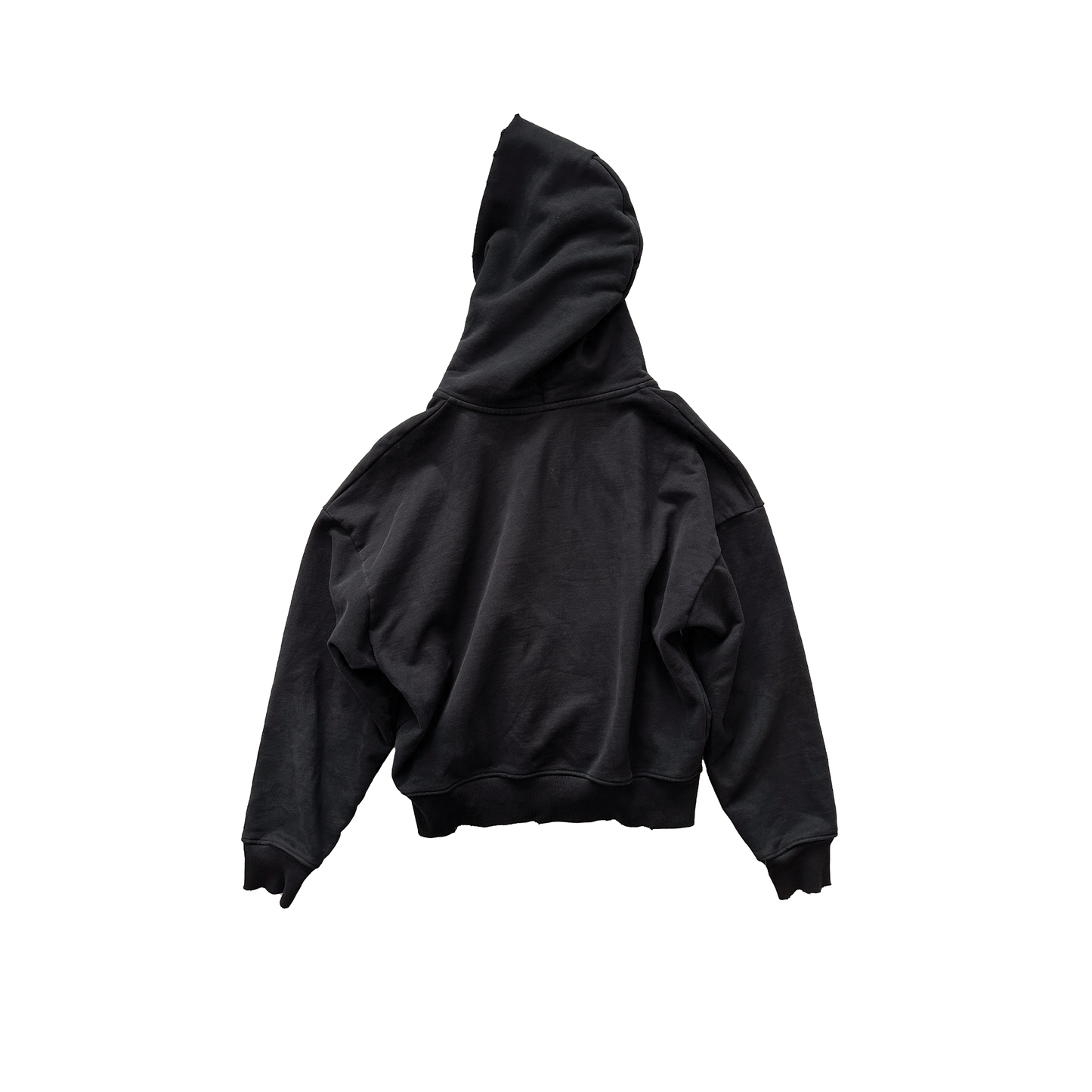 BLEACHER ZIP HOODIE IN WASHED BLACK