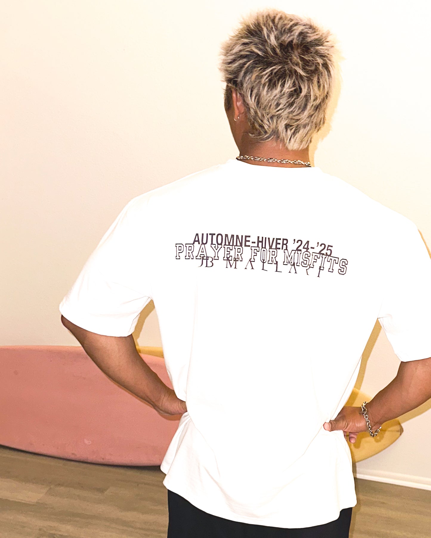 A-H 24-25 SLUB TEE IN WHITE