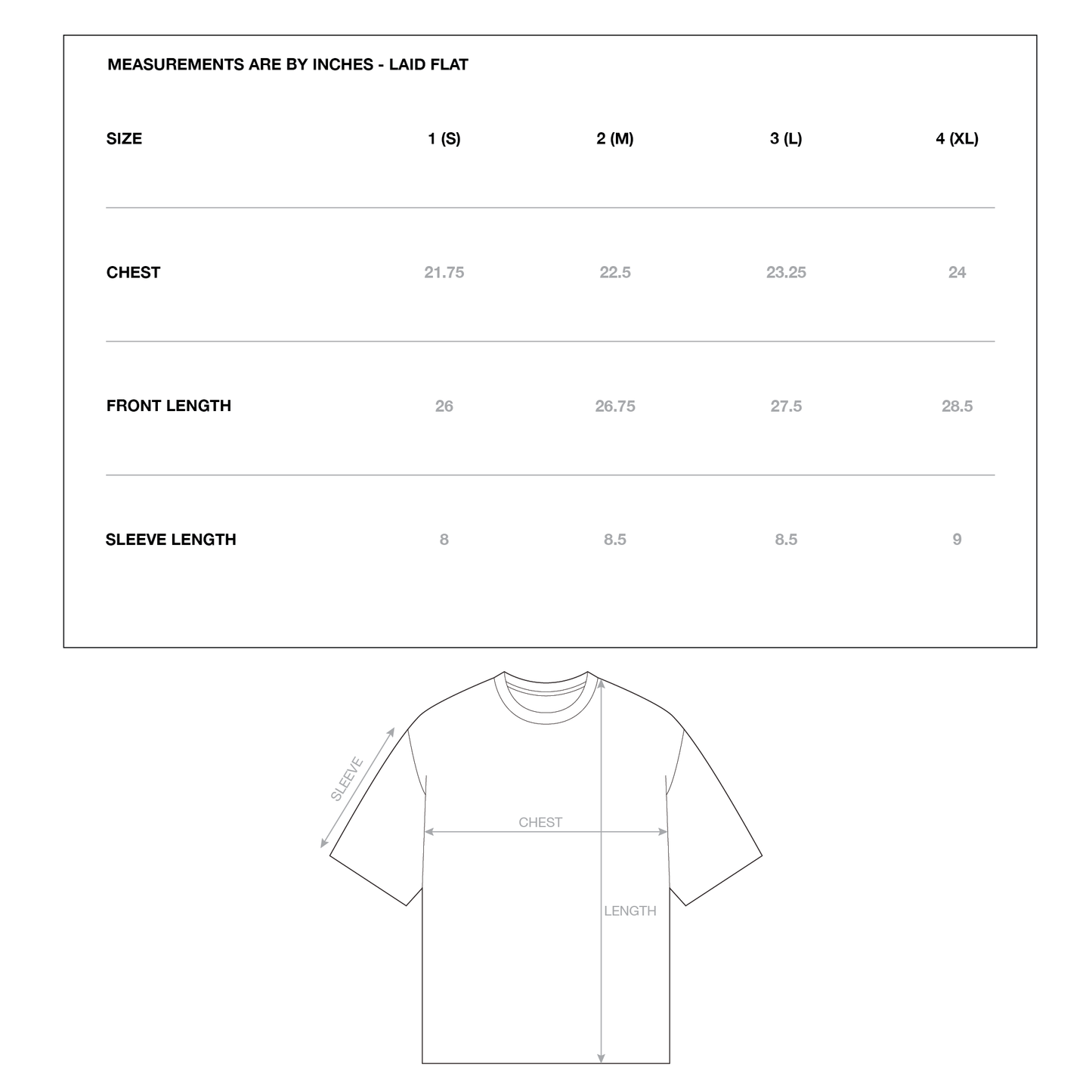 A-H 24-25 SLUB TEE IN BLACK