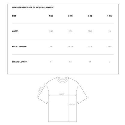 A-H 24-25 SLUB TEE IN BLACK