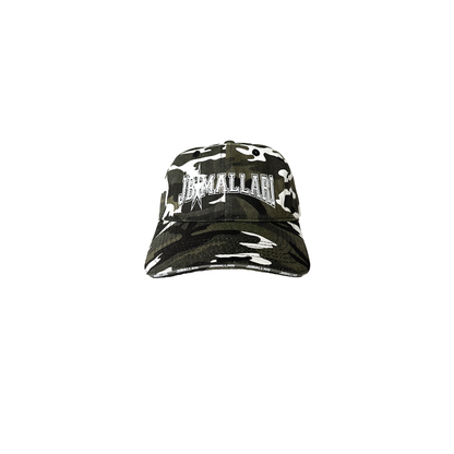 VARSITY CAP IN WHITE/GREEN CAMO