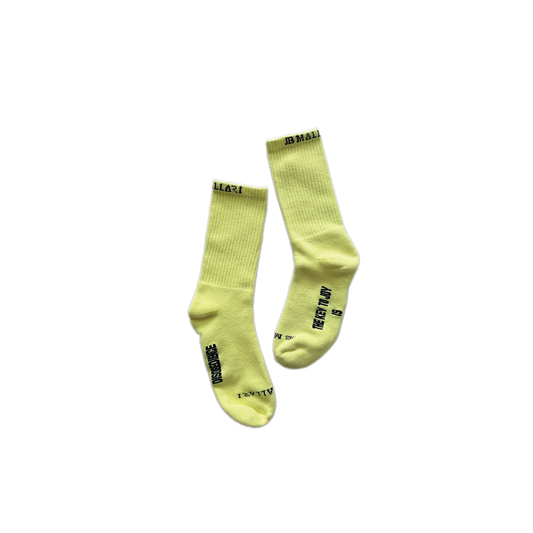 JBM CLASSIC CREW SOCKS IN YELLOW